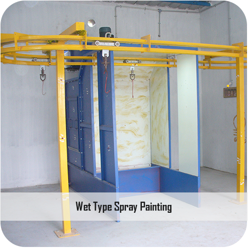 Dry & Wet - Batch type booth